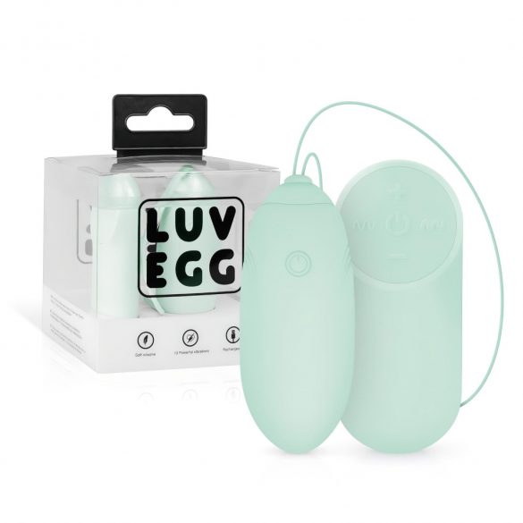 LUV EGG - oplaadbare, draadloze vibrator ei (groen)