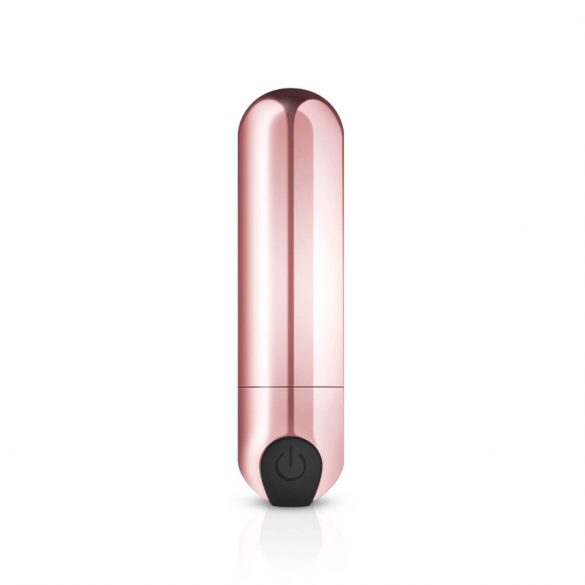 Rosy Gold Bullet – Mini Vibrator (rosegoud, oplaadbaar)