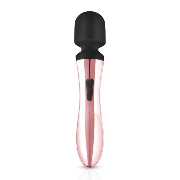 Rosy Gold Wand Curve - oppladbare massage vibrator (rosegold)