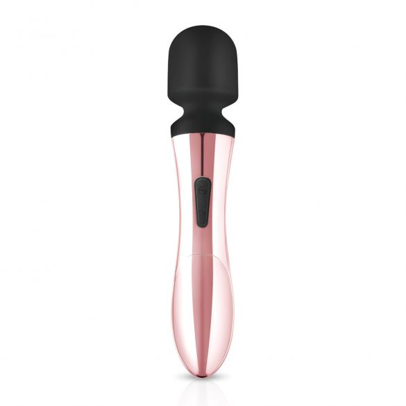 Rosy Gold Wand Curve - oppladbare massage vibrator (rosegold)