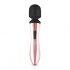 Rosy Gold Wand Curve - oppladbare massage vibrator (rosegold)