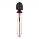 Rosy Gold Wand Curve - oppladbare massage vibrator (rosegold)