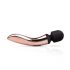 Rosy Gold Wand Curve - oppladbare massage vibrator (rosegold)