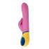 PMV20 Kopie Dolphin - oplaadbare, roterende kop, clitorisondersteunende vibrator (roze)