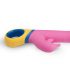 PMV20 Kopie Dolphin - oplaadbare, roterende kop, clitorisondersteunende vibrator (roze)