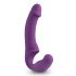 Easytoys - oplaadbare, riemloze strap-on vibrator (paars)