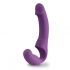 Easytoys - oplaadbare, riemloze strap-on vibrator (paars)