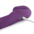 Easytoys - oplaadbare, riemloze strap-on vibrator (paars)