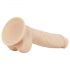 Real Fantasy Ashton - realistische dildo met testikels - 20,5 cm (natuur)