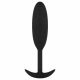 Easytoys Zware Invuller - 54g anale dildo - klein (zwart)