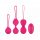 Easytoys LoveBalls - vibrerende Kegelballetjes set - 3 stuks (roze)