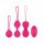 Easytoys LoveBalls - vibrerende Kegelballetjes set - 3 stuks (roze)