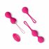 Easytoys LoveBalls - vibrerende Kegelballetjes set - 3 stuks (roze)