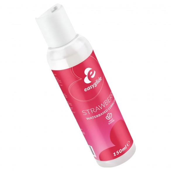 EasyGlide - gearomatiseerde glijmiddel op waterbasis - aardbei (150 ml)