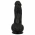 Easytoys - realistische dildo met balzak - 12 cm (zwart)