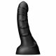 BUTTR Black Hawk - realistische anale dildo (zwart)