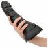 BUTTR Black Hawk - realistische anale dildo (zwart)