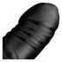 BUTTR Black Hawk - realistische anale dildo (zwart)