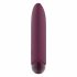 Glam - oplaadbare, waterdichte mini vibrator (paars)