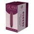 Glam - oplaadbare, waterdichte mini vibrator (paars)