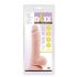 Mr. Dixx 7.6 - zuignap dildo met ballen - naturel (19,5 cm)