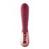 Dinky Jaimy D. Enkel - oplaadbare, geribbelde G-spot vibrator (bordeaux)