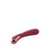 Dinky Jaimy D. Enkel - oplaadbare, geribbelde G-spot vibrator (bordeaux)