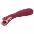 Dinky Jaimy D. Enkel - oplaadbare, geribbelde G-spot vibrator (bordeaux)