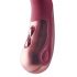 Dinky Jaimy D. Enkel - oplaadbare, geribbelde G-spot vibrator (bordeaux)