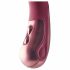 Dinky Jaimy D. Enkel - oplaadbare, geribbelde G-spot vibrator (bordeaux)