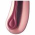 Dinky Jaimy D. Enkel - oplaadbare, geribbelde G-spot vibrator (bordeaux)