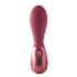 Dinky Jody F. Mini - Rechargeable Ribbed Mini Vibrator (Burgundy) 