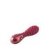 Dinky Jody F. Mini - Rechargeable Ribbed Mini Vibrator (Burgundy) 