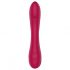 Sprankelende Cecilia - oplaadbare bewegende G-punt vibrator (rood)