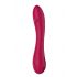 Sprankelende Cecilia - oplaadbare bewegende G-punt vibrator (rood)