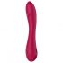 Sprankelende Cecilia - oplaadbare bewegende G-punt vibrator (rood)