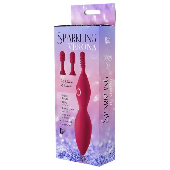 Sprankelende Verona - herlaadbare clitoris vibrator set (4-delig)