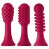 Sprankelende Verona - herlaadbare clitoris vibrator set (4-delig)