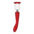 Rode Revolutie Georgië - G-spot vibrator en vaginazuig (rood)