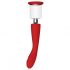 Rode Revolutie Georgië - G-spot vibrator en vaginazuig (rood)