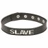 X-Play Slave - slavenhalsband (zwart)