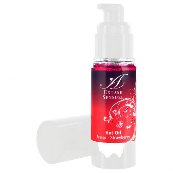 Extase Sensueel - verwarmende massageolie - aardbei (30ml)