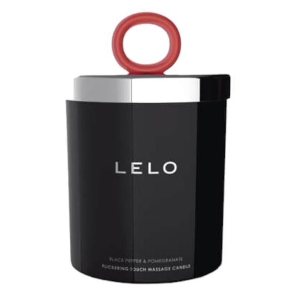 LELO massagekaars -zwarte peper en granaatappel (150g)