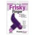 Frisky Vinger - waterdichte vinger vibrator (paars)