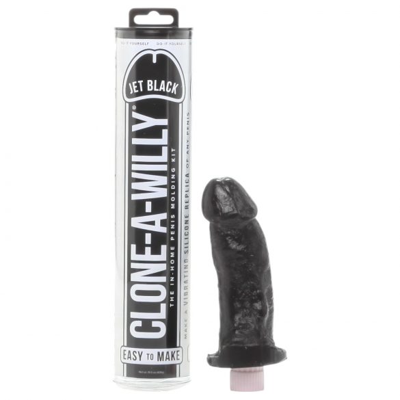 Clone-a-Willy - peniskopieerset met vibrator (zwart)