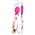 Bodywand Aqua Wand - waterdichte massage vibrator (wit-roze)