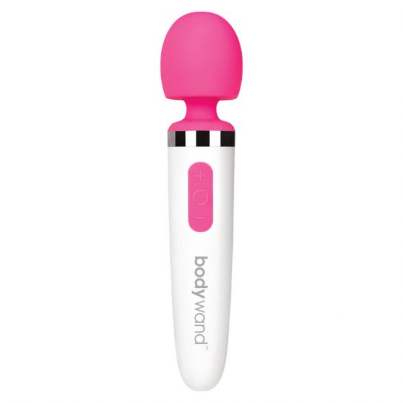 Bodywand Aqua Mini - oplaadbare, waterdichte massage vibrator (wit-roze)