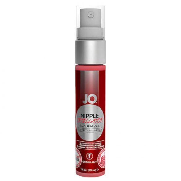 System JO - prikkelende tepelgel - aardbei (30 ml)