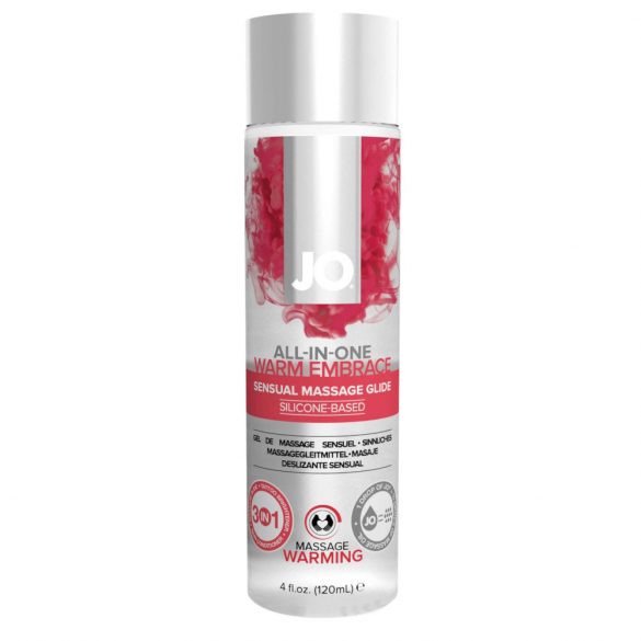 System JO All-in-one - verwarmende glijmiddel en massagegel (120ml)