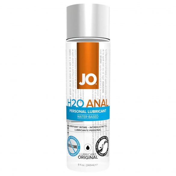 JO H2O Anal Original - glijmiddel op waterbasis (240ml)